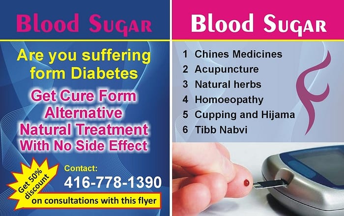 blood sugar 
Diabetic care